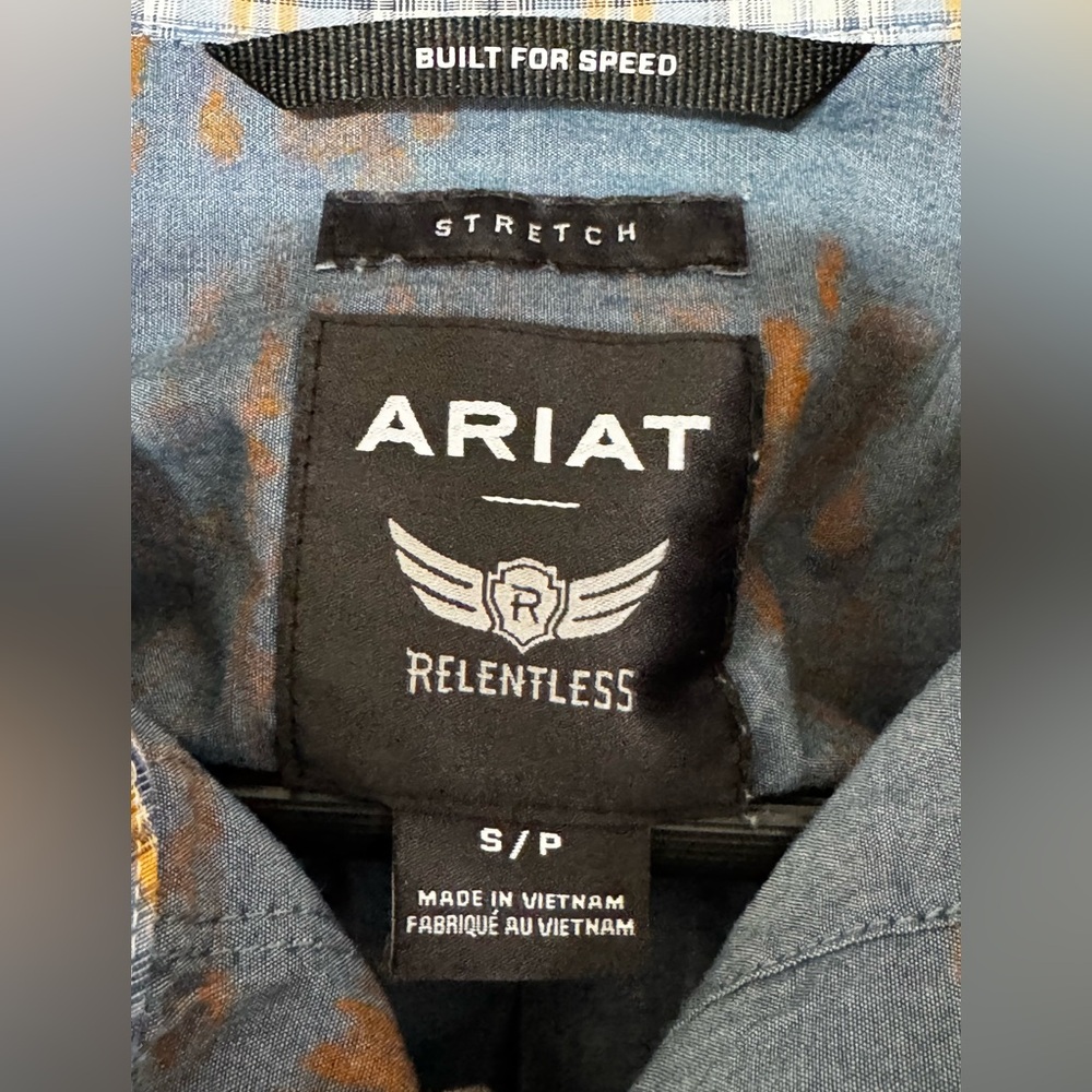 Ariat Relentless Button Down‎ Small - Picture 4 of 6